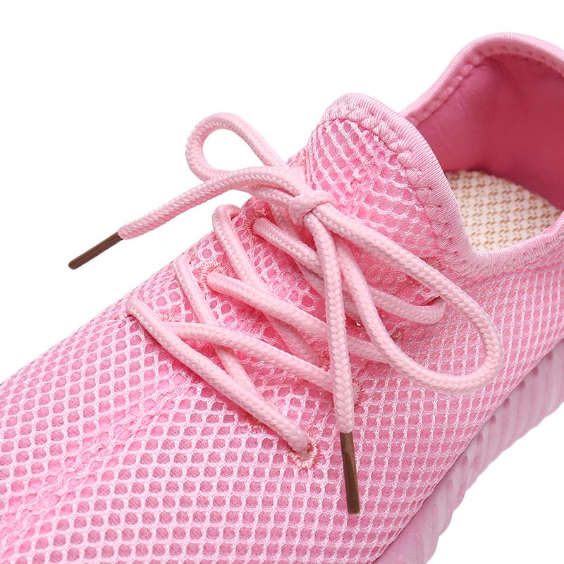 Płaskie siatkowe trampki damskie sznurowane buty do biegania na co dzień letnie oddychające buty z siatki damskie buty sportowe na świeżym powietrzu lekkie i oddychające