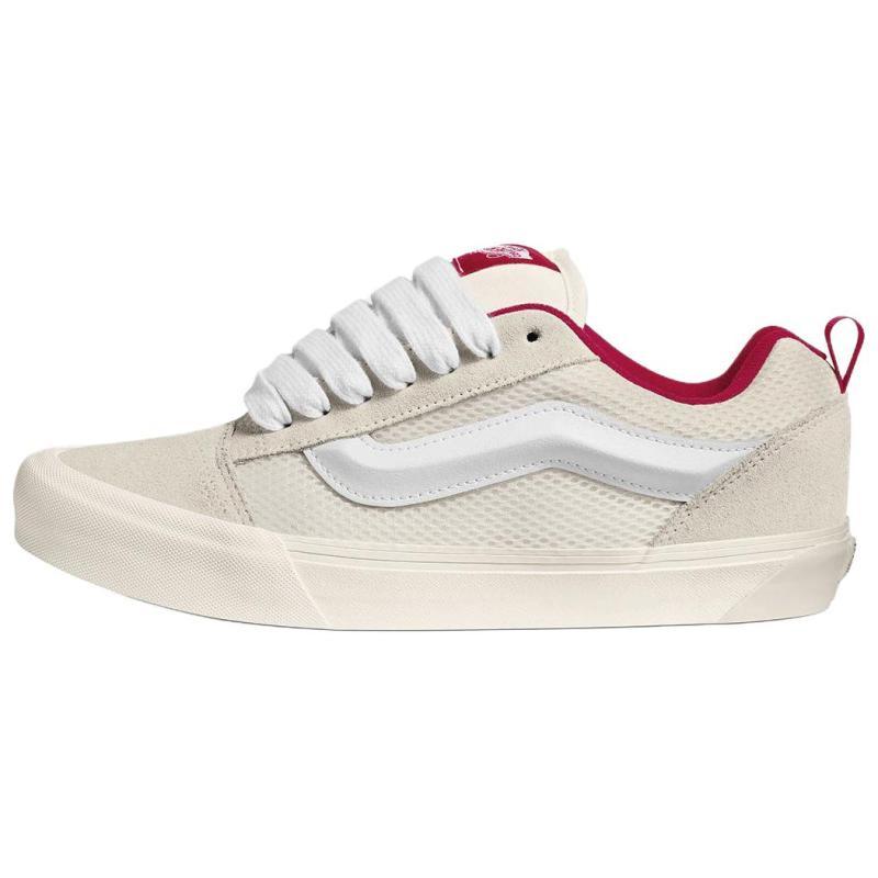 Vans Knu Skool Slip Resistant Low top Skateboard Shoes Unisex Beige Sneakers VN000D22YF9