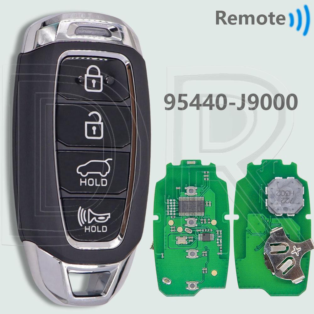 DR 95440-J9000 95440-J9100 ID47 Chip 433MHz Keyless Go Car Remote Key TQ8-FOB-4F18 For Hyundai Kona 2018 2019 2020