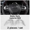 Car Steering Wheel Button Decor Cover Trim Accessories Interior For Toyota RAV4 Corolla Camry Corolla Cross Venza Harrier Avalon