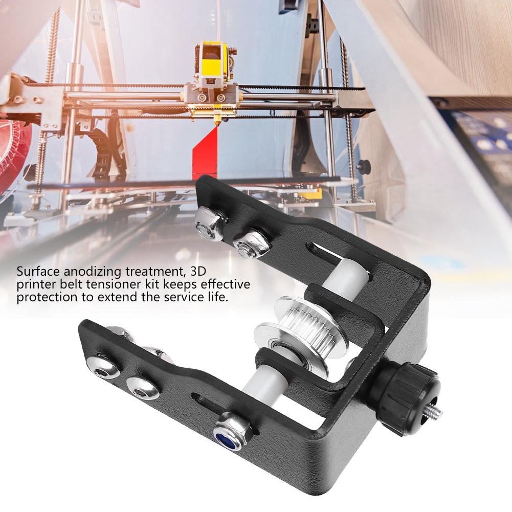Y Axis Belt Tensioner Kit Anodizing Surface Adjustable Freedom 3D Printer Accessories