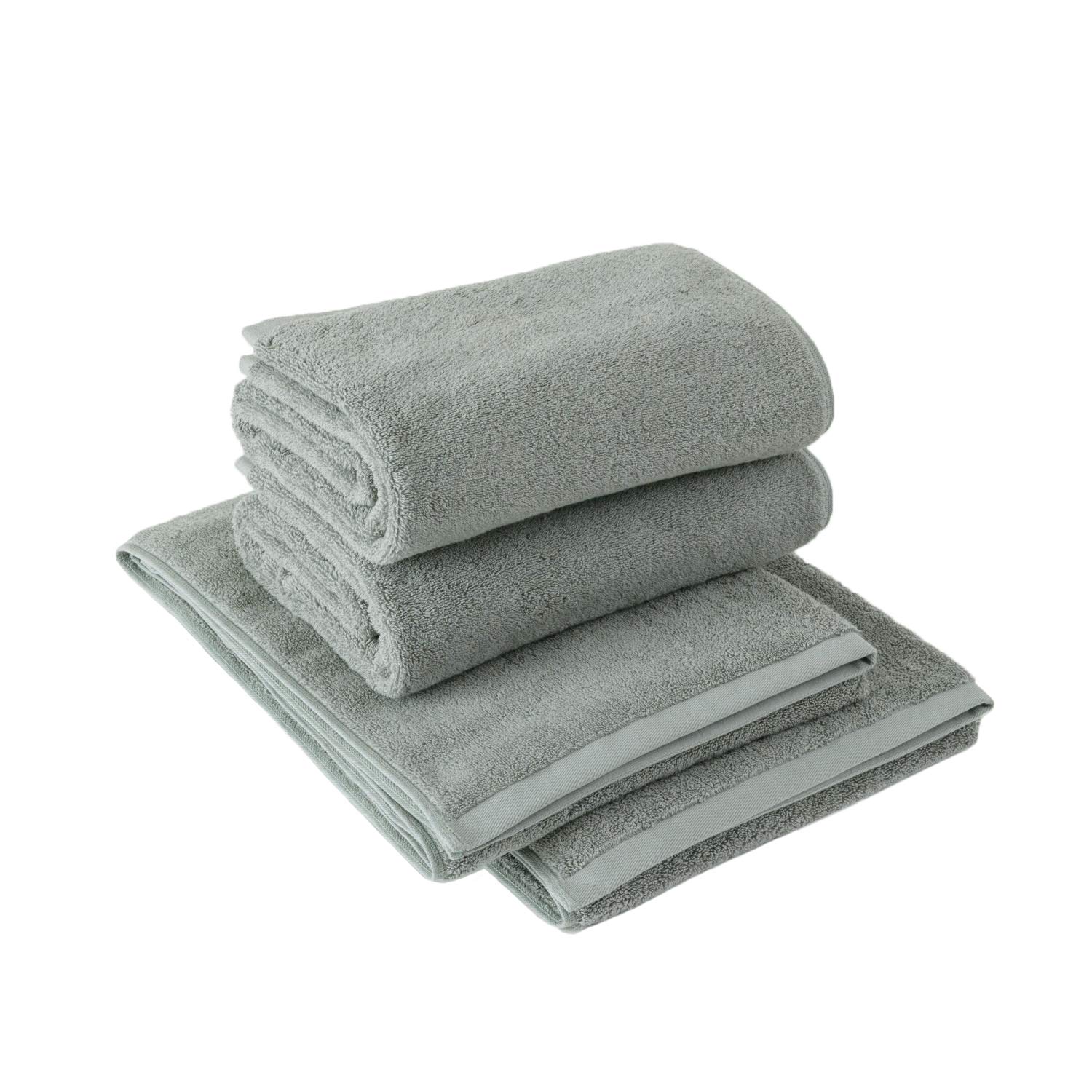 

Полотенце Лаборатория Стальной Серый Набор для Ванны Профессиональный JapanTechnology [Прочность PRO] #005 Полотенца, 4, Класс, Толстый, Долговечный, Быстро Впитывающий,