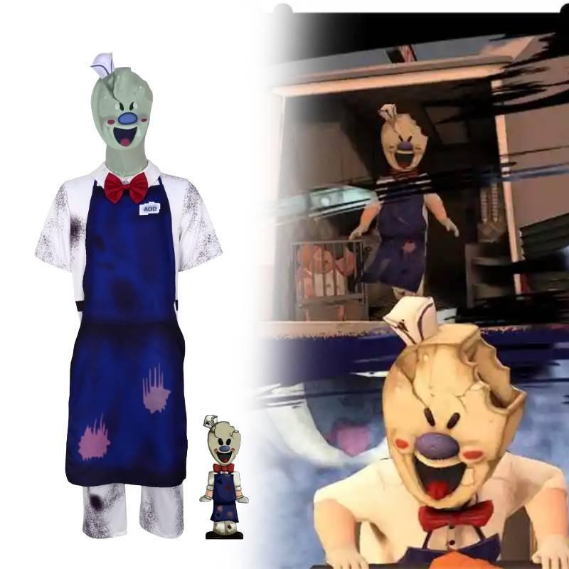 Bâtonnet de Glace d'Halloween Déguisement Cosplay Pour Jeunes Unisexe Tenue de Spectacle sur Scène