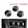 3Pcs Car AC Heater Control Knob Air-con Buttons Switch Part No.84793085 For Chevrolet Express 1500 For GMC Savana 08-17 SLJ-1167 Switches Seat 3