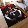 "Basketball Star in Houston Rockets Uniform Non-slip rug suitable for living room and bedroom sofas sofas"