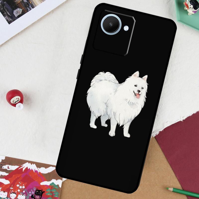 

Japanese Spitz Dog For Realme 14 Pro Plus 13 10 11 12 GT 6 5 6T GT7 Pro C61 C55 C53 C51 C21Y C25S C67 C75 Case Realme GT 6T