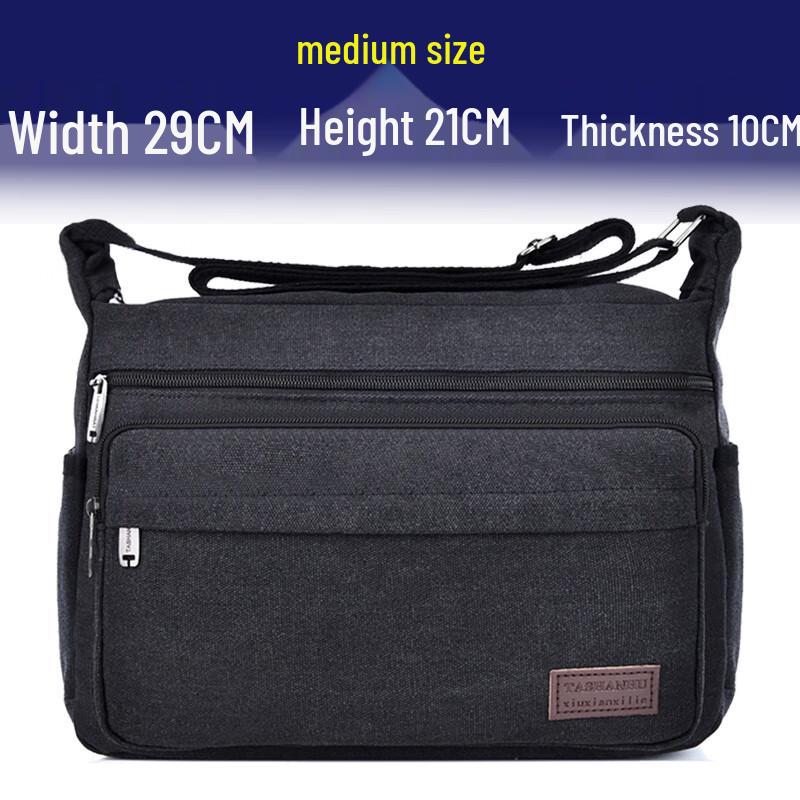 Durable Canvas Crossbody Tool Bag