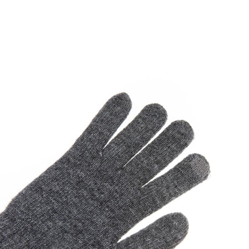 RECLOW RECLOW Plain Short Gloves Charcoal