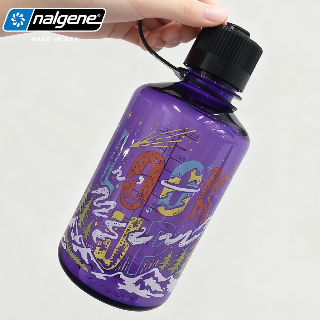 Nalgene 25th Anniversary Graffiti Water Bottle - Portable for Students and Adults