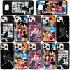 Coque de téléphone pour iPhone 17 15 16 Plus Redmi Note 14 12 11 13 Pro Max Huawei P30 P20 Lite OPPO A60 A40 A80 A18 A16 A54 Roronoa Zoro Luffy One Piece Cover