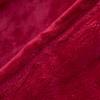 Kuschelige Winter Einfarbig Korallenfleece Flanelldecke - Antistatisch, Einlagig