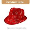 Cappello a Cilindro con Motivo di Paillettes per Festival di Natale Celebrazione Festiva Cappello Travestimento di Natale Accessori per Costumi Cappello Panama
