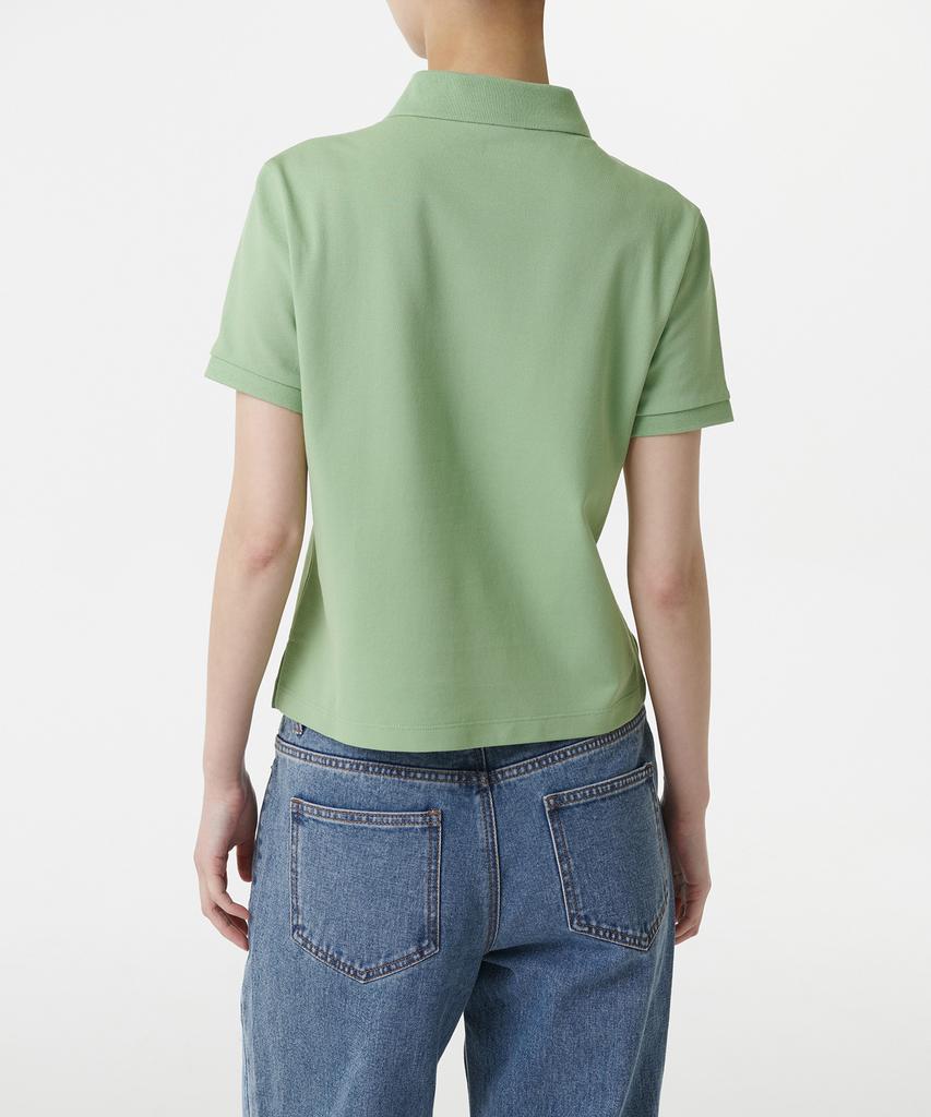 MUSINSA STANDARD WOMAN Women'S Pique Polo Shirt [Apple Mint]