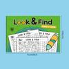 Coloring Book:Look and Find,Student Puzzle, Find Interesting Items, Focus Training Coloring Book, Exercise Thinking Ability