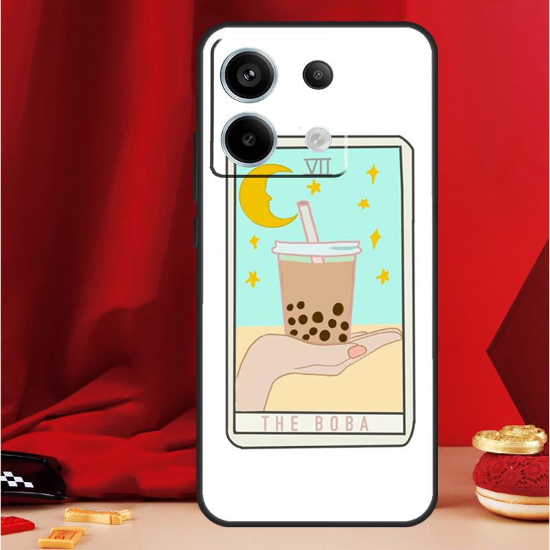 

CAKE COFFEE Чехол-визитница Boba Tarot Для Xiaomi Redmi Note 14 12 11 10 13 15 Pro Plus Redmi 15 13 10C 12C 13C 14C 15C Funda Redmi 13C