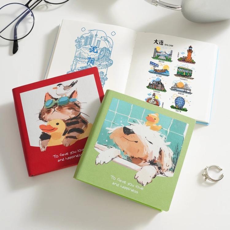 Mini Notebook  Travel Check-in Stamp Book  Portable Portable Book  Stamp Collection Book  City Travel Record Book  Stamp Book