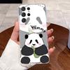 For Samsung Galaxy S21 Ultra Shell Samsung S21 FE Cases Soft TPU Back Cover For Samsung S21 Plus S21+ Capa Rabbit Cat Phone Case