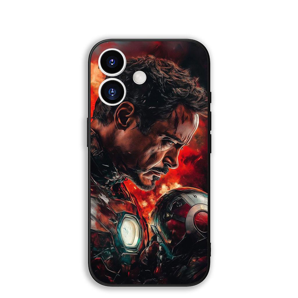 

Cover for Xiaomi Redmi Note 12 10 11 9 Pro 10C 12C 9T 9A 10A 12S Note11 Note12 5G 4G Phone Case IronMan Marvel Iron Man Redmi Note 10 Pro