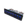 Marine Boat Rocker Switch Panel 8 Gang LED Rocker Switch Panel Kit 12V/24V Circuit Breaker Dual USB Slots light Battery Switches5