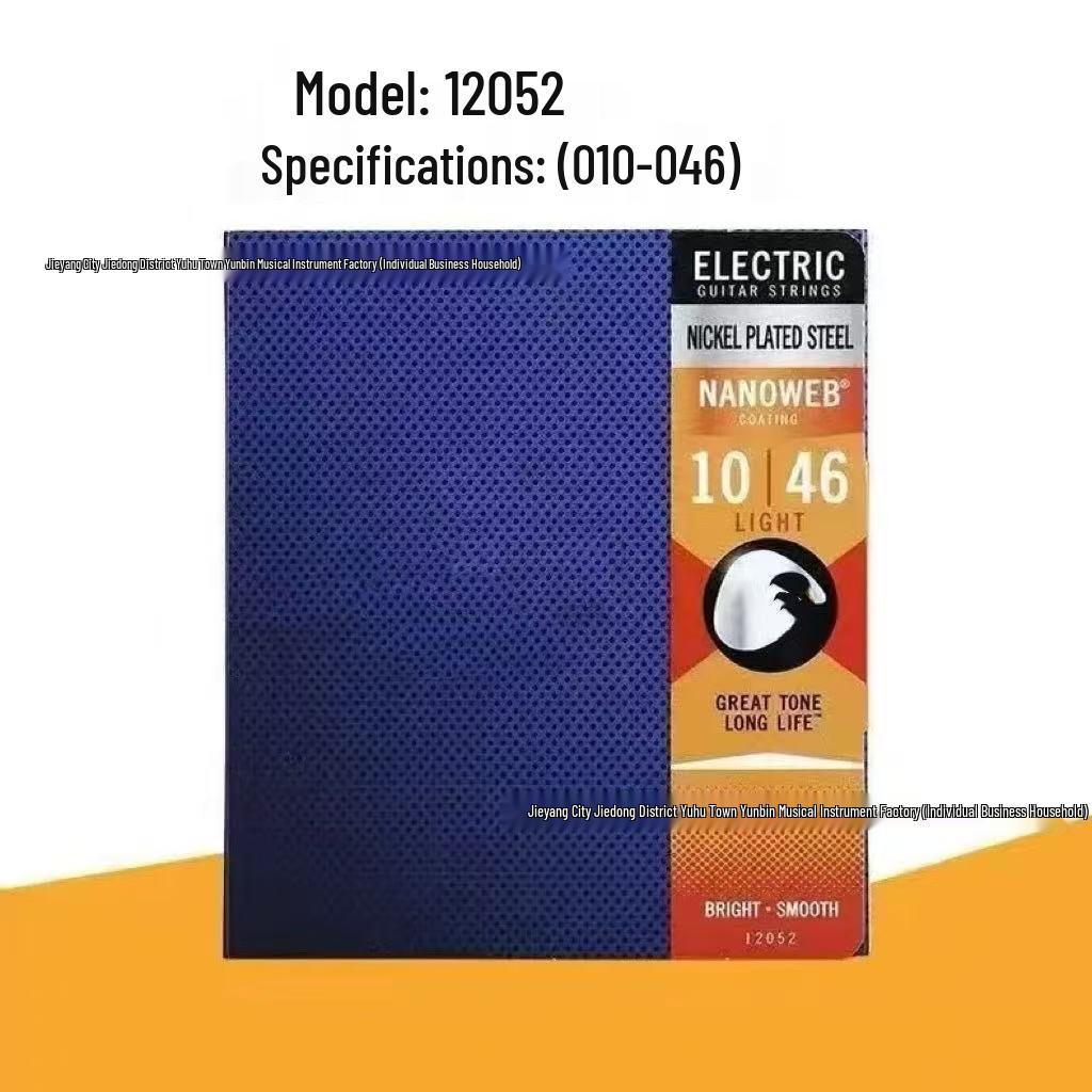EB Big Eagle Nickel-Plated Electric & Classical Guitar String Set