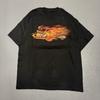Vintage Harley Davidson 2006 Flames Biker Hog Motorcycle Tee Shirt Size Large Unisex T-Shirt