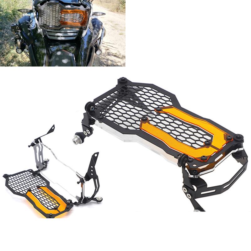 Griglia di Protezione Fari Moto Copertura Griglia di Protezione Per BMW R1200GS R 1200 GS R1250GS LC ADV Adventure 2014-2020 giallo