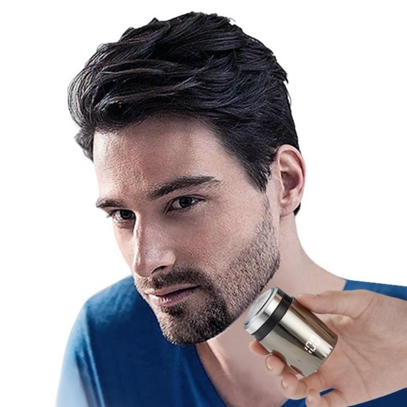 Usb Electric Shaver Rechargeable Waterproof Beard Trimmer Led Display Screen