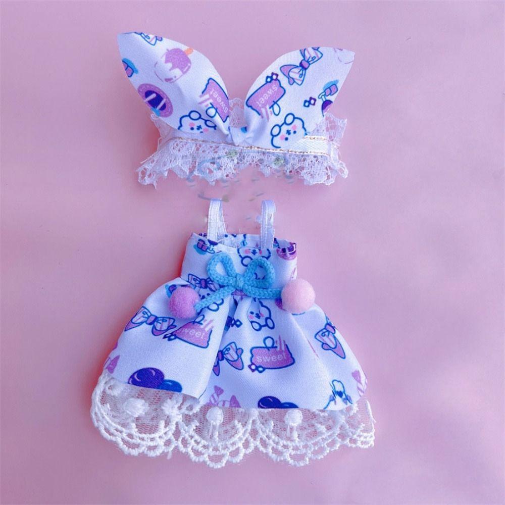 Mini Animal Doll Outfit Cute Fashion Skirts  Obitsu 11 Ob11 Doll/ Ob11 Gsc 1/12 Bjd Molly Body