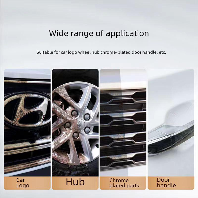 Yougujie Chrome Parts Renovation Spray 100ml - Car Door Handle Cleaner & Brightener