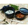 Skater Rice Bowl-Style Lunch Box, 136mm Diameter x 121mm Diameter, 840ml Capacity, Cafe Bowl Style, Two-Tier, Stylish, Perfect for Commuting, Made in