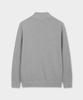 BROOKS BROTHERS Tuck Knit Full Zipper Sweater (Grey) (Bbwzmbg103)