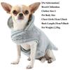 Cozy Wear Warm Fleece Dog Jacket Adjustable Fit Reversible Design Dog Vest D-ring Attachment Soft Pet Coat Winter Season