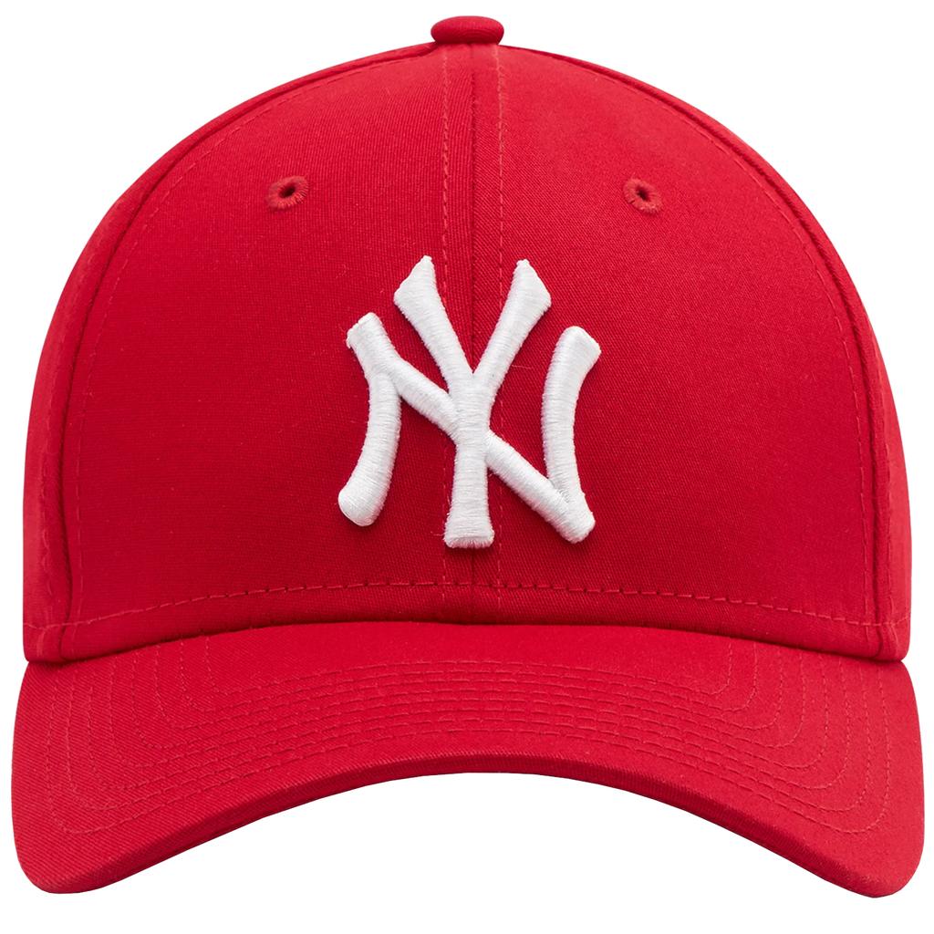 New Era 39THIRTY League Essential New York Yankees MLB Cap, Mens red Cap