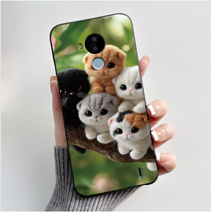 Luxury Cute Cool Boys Girls Case For Nokia C30 Case C20 C10 Silicone Shockproof Bumper Cover for Nokia C20 C 30 C 20 Slim Fundas