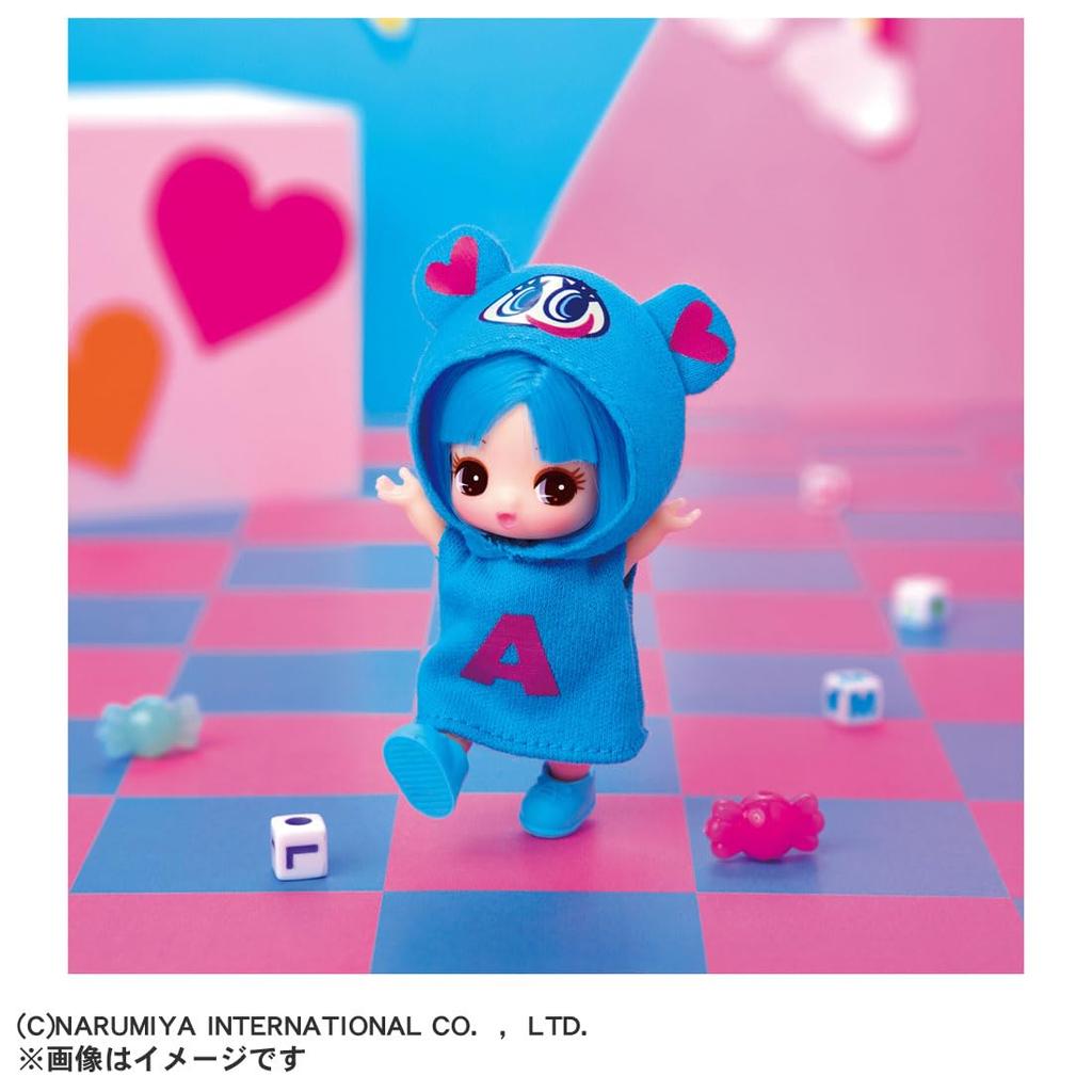 TAKARA TOMY Licca-chan Doll Petit Licca-chan Narumiya Characters Collection DP-BOX Dress-up Pretend Play Toy for Ages 3 and Up