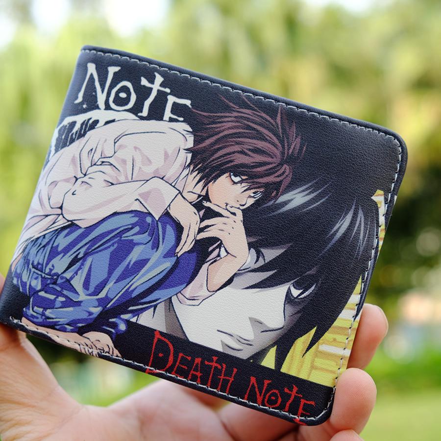 Anime DEATH NOTE L Coin PU Leather Wallet Cool
