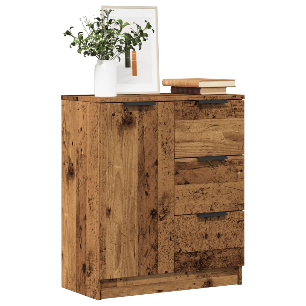 Vidaxl Cabinet, Old Wood, 60X30X70 Cm, Wood-Based Material