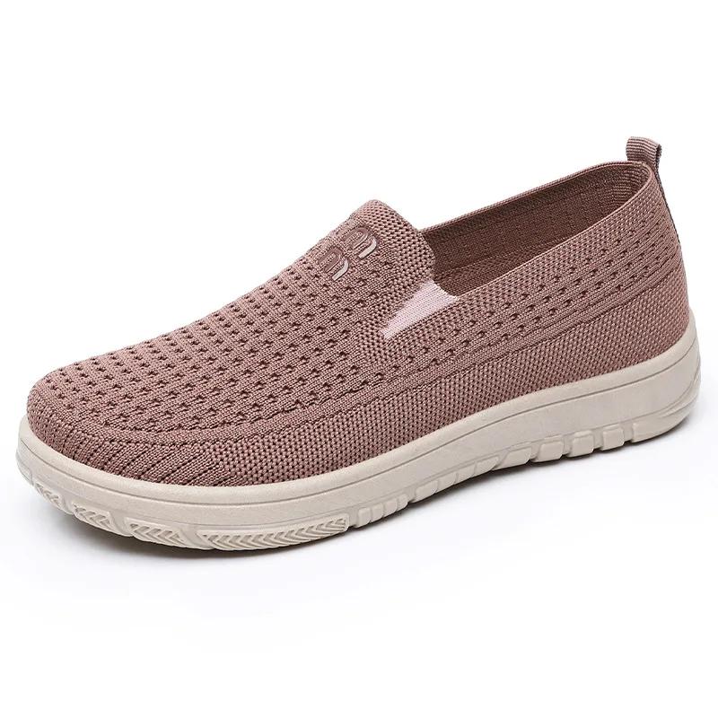 

Fashion Women s Shoes Summer 2025 Breathable Single Shoes with Soft Sole Thick Sole Casual Cloth for Women Free Shippiing Shoes 41