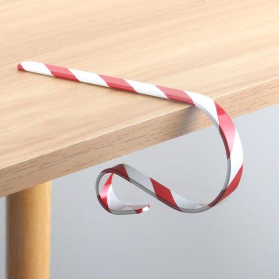 Yousheng Christmas Stocking Holder Non-Slip Silicone Pads Rust-Proof Metal Hanger Garlands Ornament Fireplace Staircase Decor