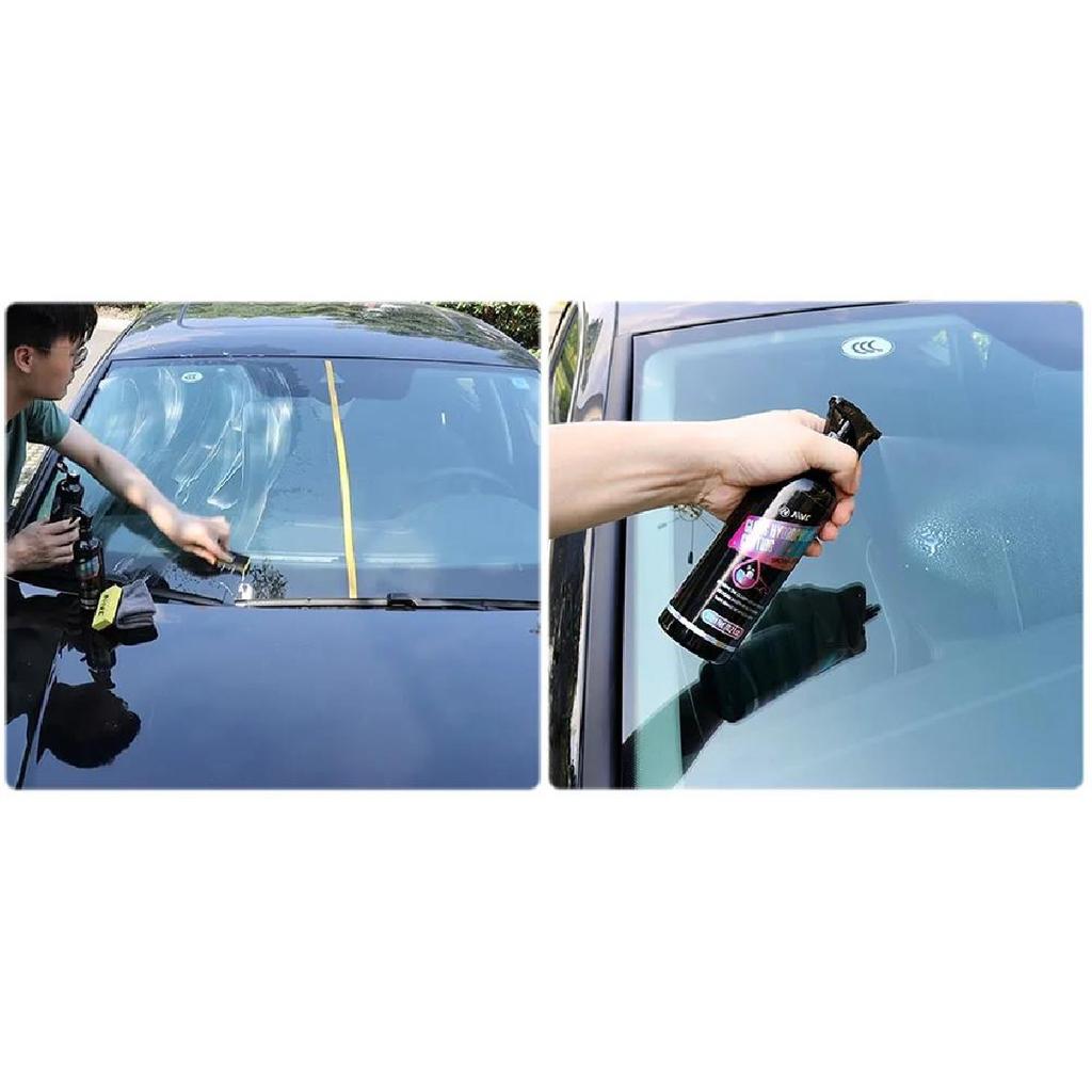 Car Windshield Nano Water Repellent Rain Proof Anti Fog Coating Agent Glass Hydrophobic Spray For Vehicle Mirror Window Hoses Windshield Washer 1