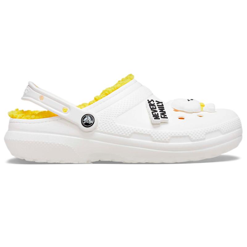 Crocs X NEVER Classic Cozy Stay Warm Crocs Sports Slippers Unisex Multi Color