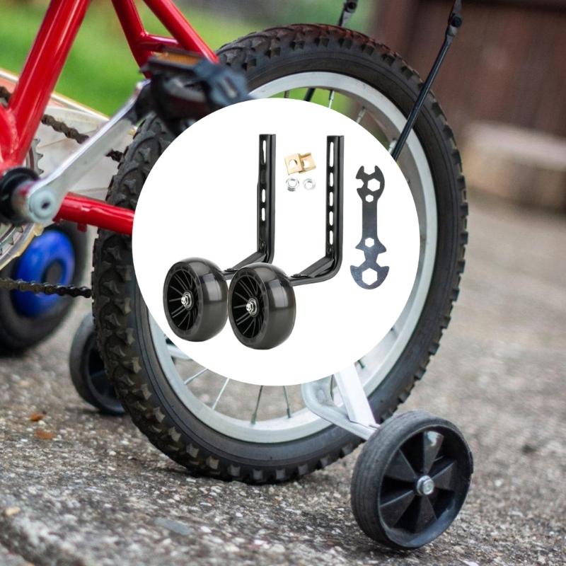 Regulable Bike Stabilizers Wheel Childrens Bicycles Alloys Support Secure Balance Learning Aid for Beginner