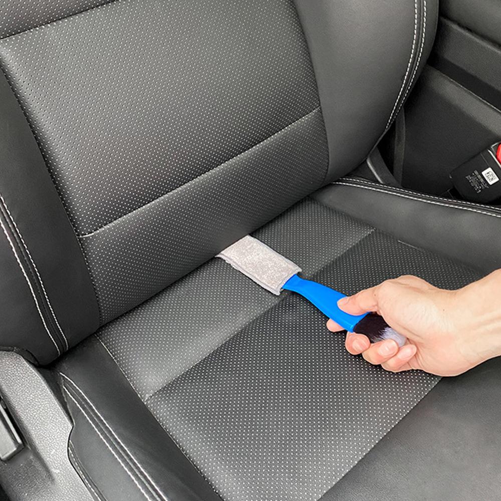 

Double Ended Soft Brush Car Interior Air Outlet Dashboard Cleaning Brush Detailing Dust Removal Sweeping Brushes Cleaning Tools чёрный