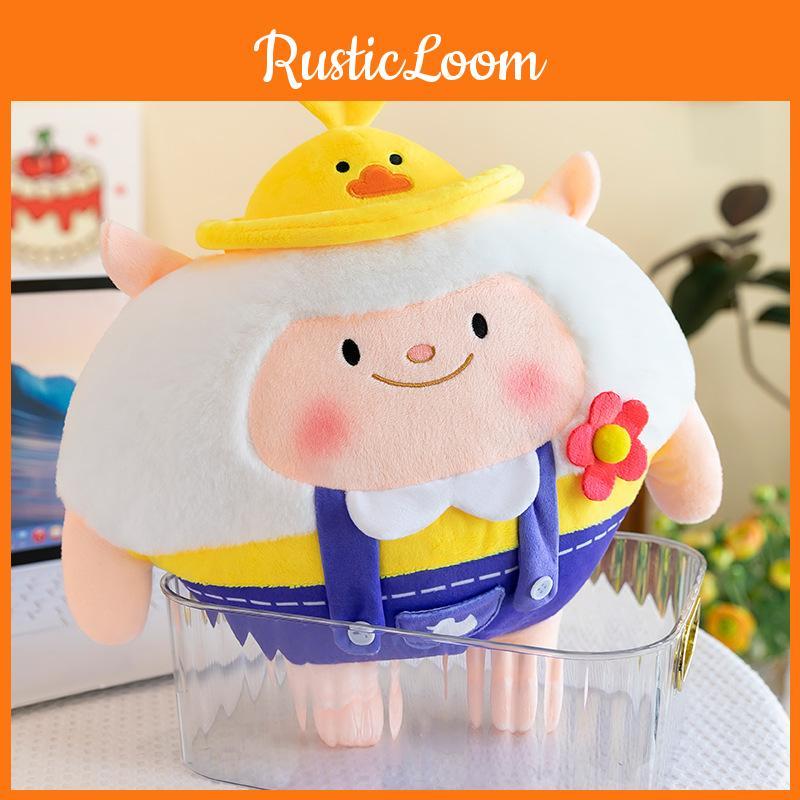 Cute Plush Lamb Toy For Children With Soft Touch Perfect Comfort Gift Dolls
