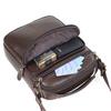 Top Grain Leather Men Messenger Bag Casual Daily Crossbody Shoulder Bag