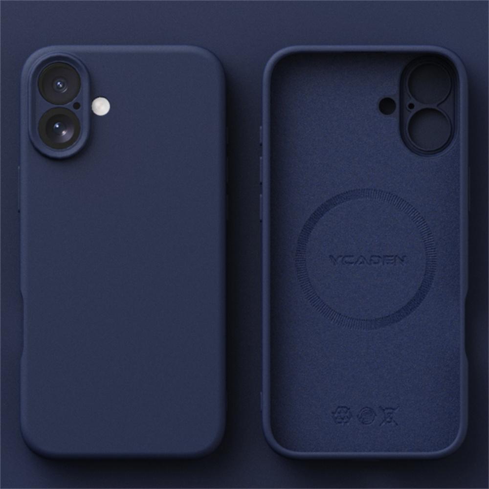 Silikonowe etui Magsafe do ładowania bezprzewodowego, matowe, dla iPhone 16 15 14 13 12 11 Pro Max 14 15 16 Plus, wysokiej jakości, płynne, tylna okładka