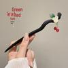 Traditional Sandalwood Hairpin for Chinese Cheongsam & Hanfu Updo