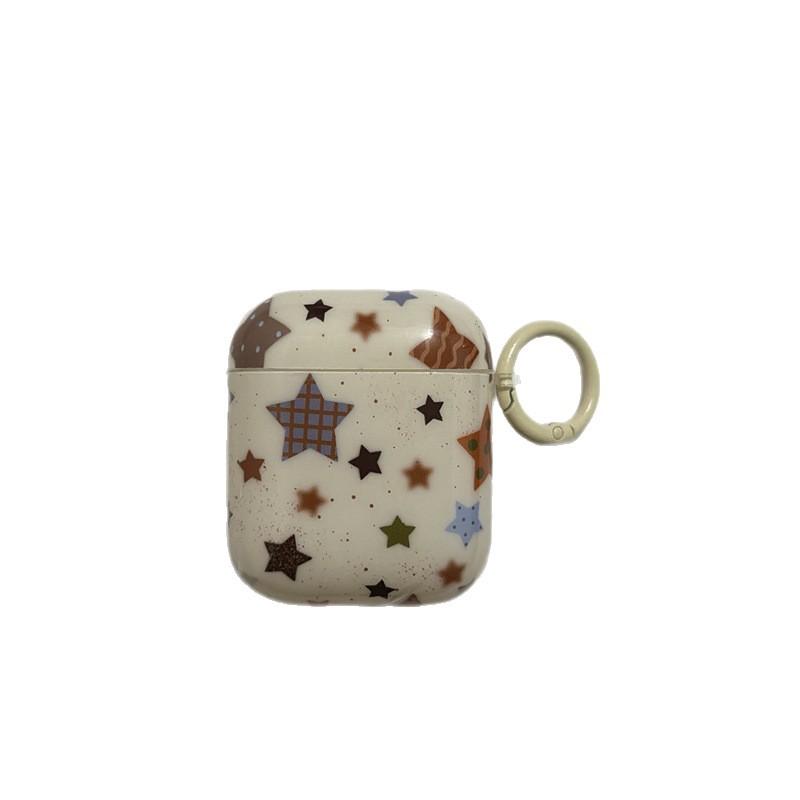 Beige splash ink star pendant AirPods 1 generation earphone case for Apple AirpodsPro1/1 generation