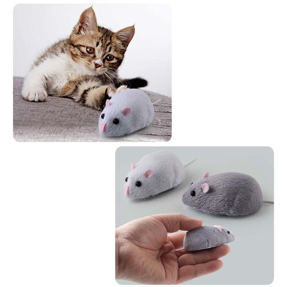 Wireless Remote Control Rat Toy Simulation Infrared Electronic Mouse Model For Cat Dog Scary Trick Toys