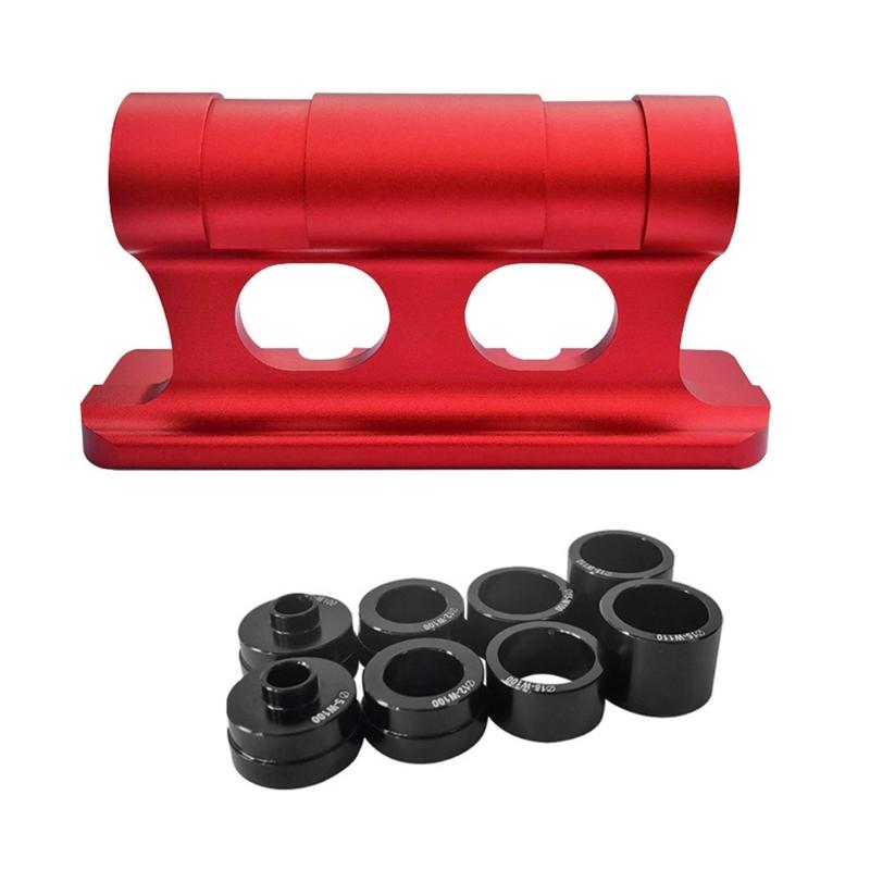 

Велосипедное быстросъемное крепление передней вилки, багажник на крышу автомобиля, перевозчик, алюминиевый сплав, велосипедный блок, крепление вилки с адаптерами красный